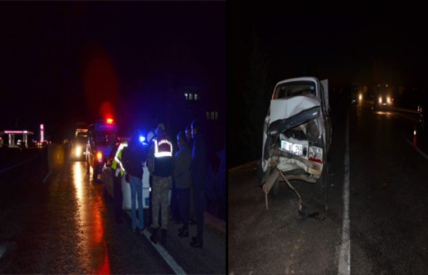 Kahta'da Aynı Bölgede Art Arda 2 Kaza