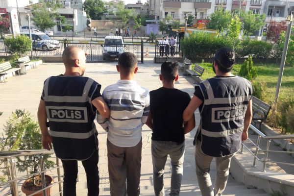 Kahta’da hırsızlar tutuklandı