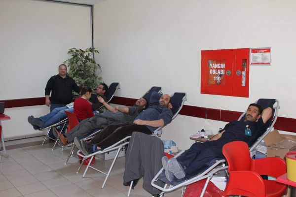 Kahta'da Kan Bağışına Yoğun İlgi