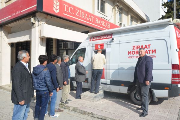 Kahta'da Mobil Atm Hizmeti