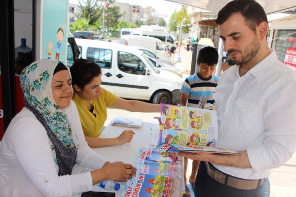 Kahta’da sağlıklı yaşam bilgilendirmesi yapıldı