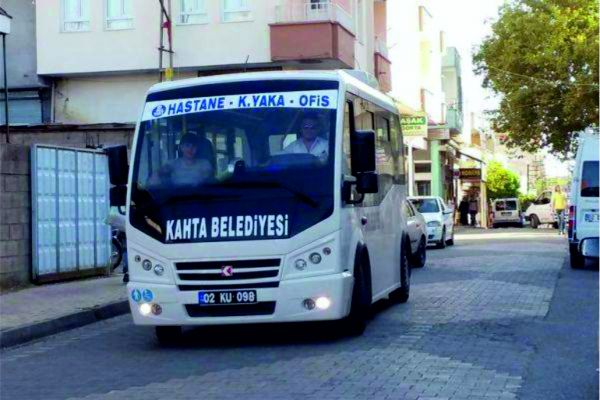 Kahta’da toplu taşıma araçları bayramın ilk 3 günü ücretsiz