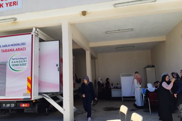 Kanser taraması yapılıyor