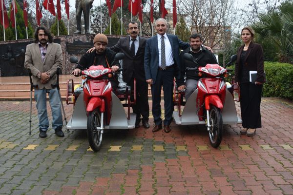 KAYMAKAM BAŞTÜRK’TEN, ENGELLİ MOTORLU ARAÇ