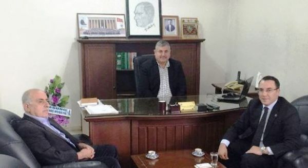 Kaymakam Kaya'dan, Kahta Ziraat Odasına Ziyaret