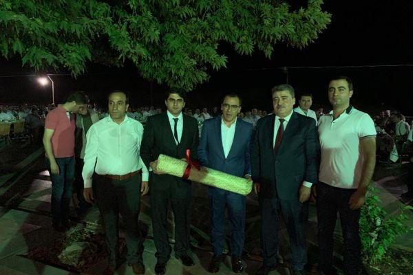 Kaymakam Kaya’ya veda yemeği