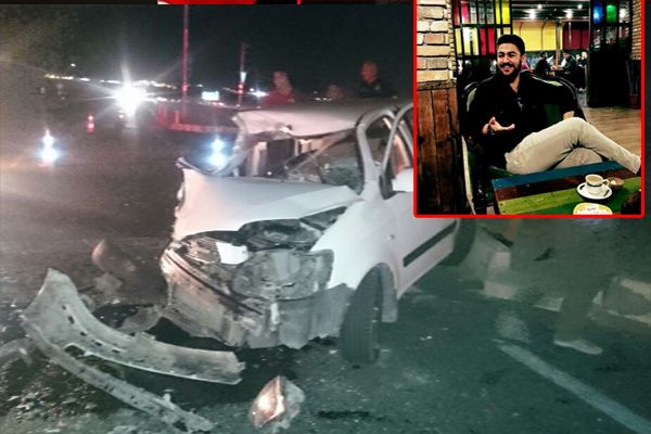 Kazada ağır yaralanan genç hayatını kaybetti