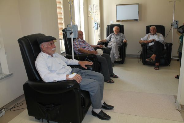 Kemoterapi ünitesi bölgeye hizmet veriyor