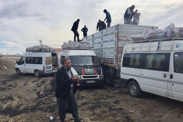 Kömür dağıtımı başladı 
