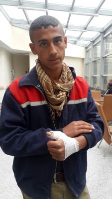 Köpeğin saldırdığı Suriyeli genç yaralandı