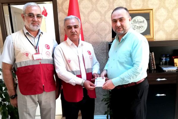 Köy imamı TDV’ye 26 adet kurban bağışı topladı