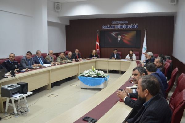 Kronik Hastalıkları Önleme İl Kurulu tarafından toplantı düzenlendi
