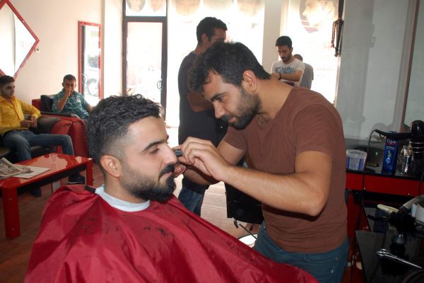 Kuaförlerde Bayram Yoğunluğu