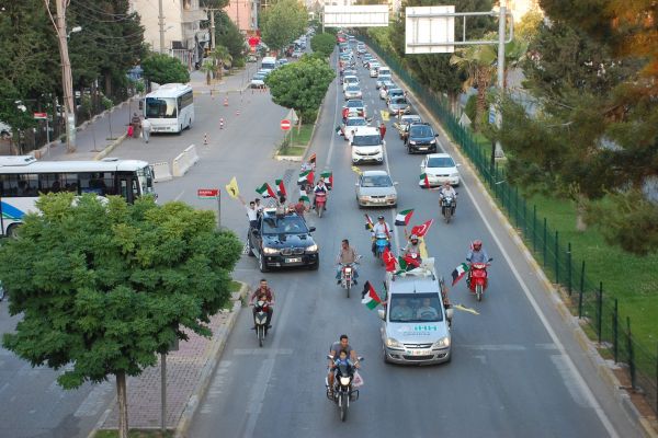 Kudüs'e Özgürlük Araç Konvoyu Düzenlendi