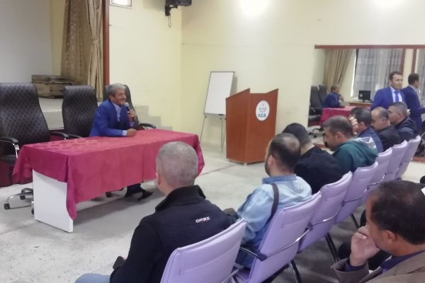 Kursiyerlere terzilik mesleği anlatıldı
