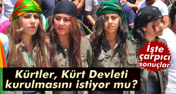 Kürtler Kürt Devletinin Kurulmasını İstiyor Mu?