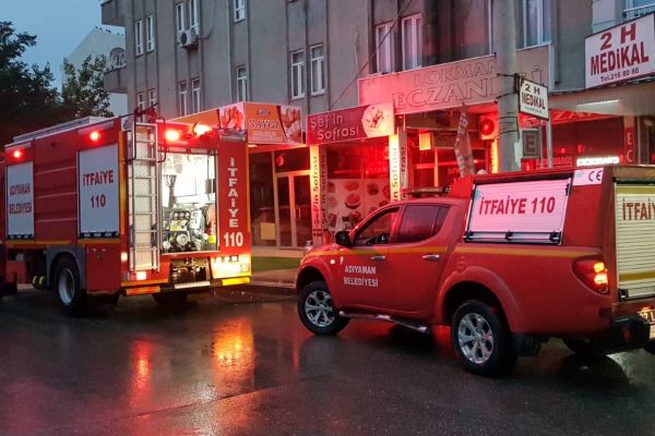 Lokantada yangın