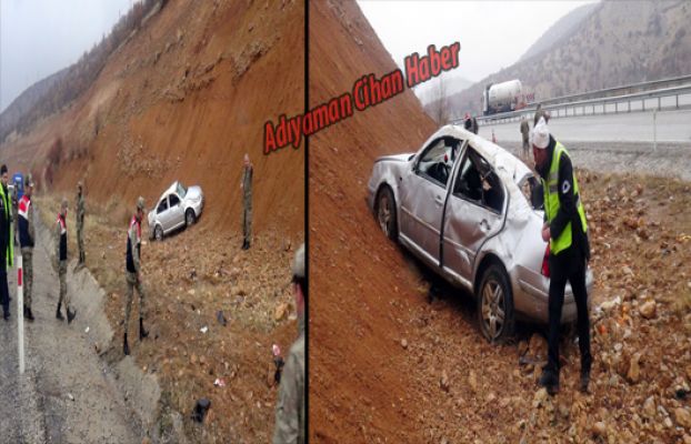 Malatya-Adıyaman Karayolunda Kaza: 5 Yaralı
