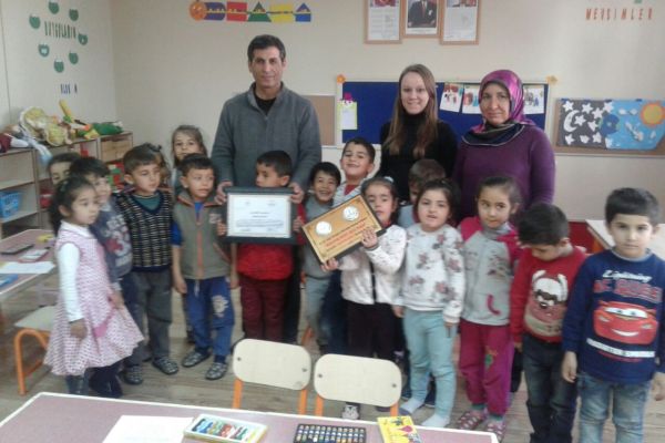 Malazgirt Anaokuluna beslenme dostu sertifikası verildi
