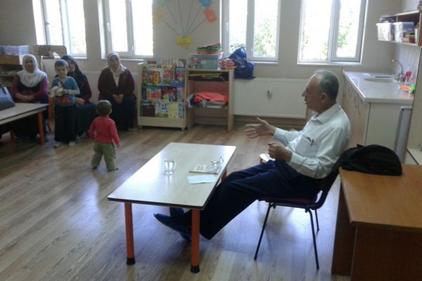 Malazgirt Anaokulunda veliler okuyor projesi