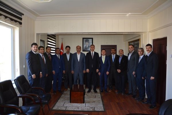 Memur- Sen’den Tut İlçe Kaymakamı Mehmet Aksu'yu Ziyaret Etti