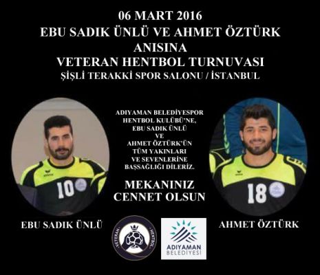 Merhum Hentbolcular Anısına İstanbul’da Turnuva Düzenlenecek