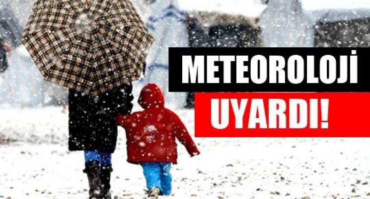 Meteoroloji uyardı..!