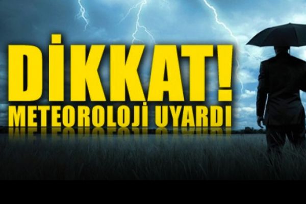 Meteorolojiden 5 il için yağış uyarısı