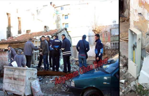 Metruk Evde Gaz Kaçağı Korkuttu