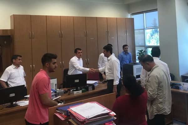 Milletvekili Adayı Tutdere adliye personelleriyle bir araya geldi