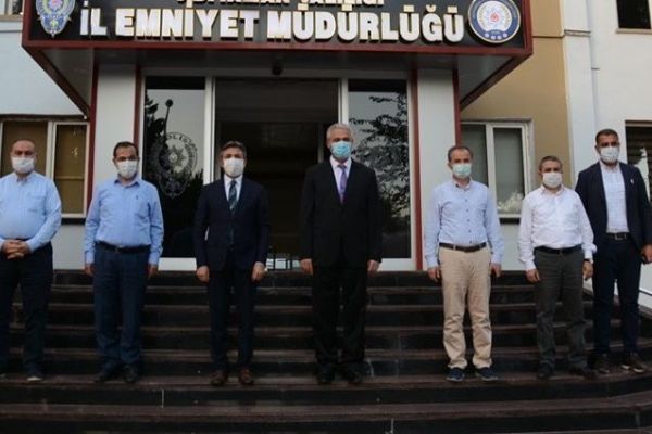 Milletvekili Aydın, Müdür Ergüder’i ziyaret etti