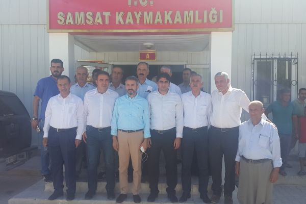 Milletvekili Aydın, "Samsat'ın yaraları sarılmaya başlandı"