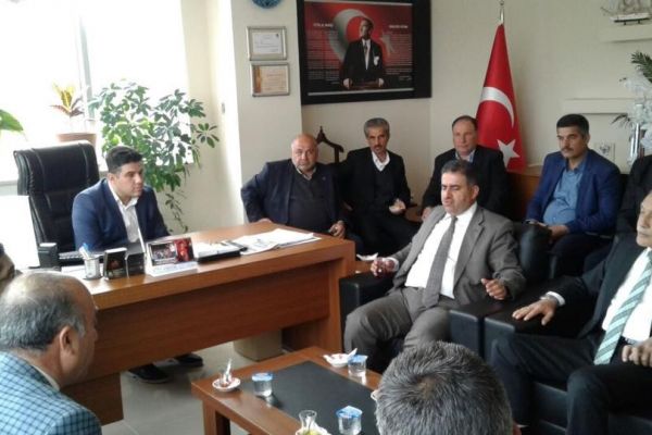 Milletvekili Halil Fırat’tan hastaneye ziyaret
