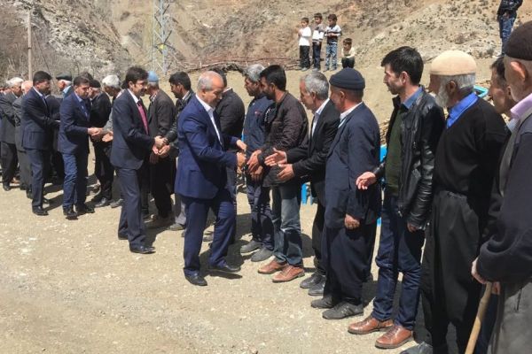 Milletvekili Salih Fırat, şampiyon ilçeyi gezdi