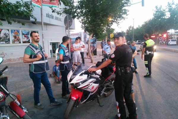 Motosiklet denetimleri arttı
