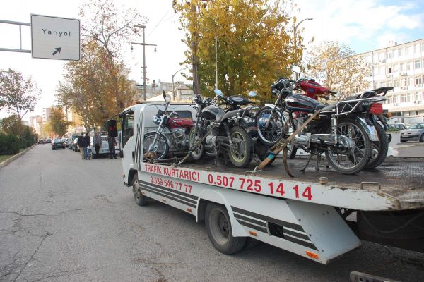 Motosiklet Uygulamaları Devam Ediyor