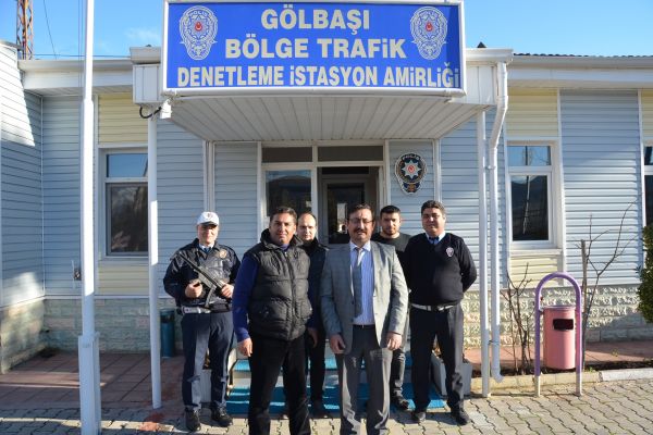 Müdür Yardımcısı Patat bölge trafik amirliğini ziyaret