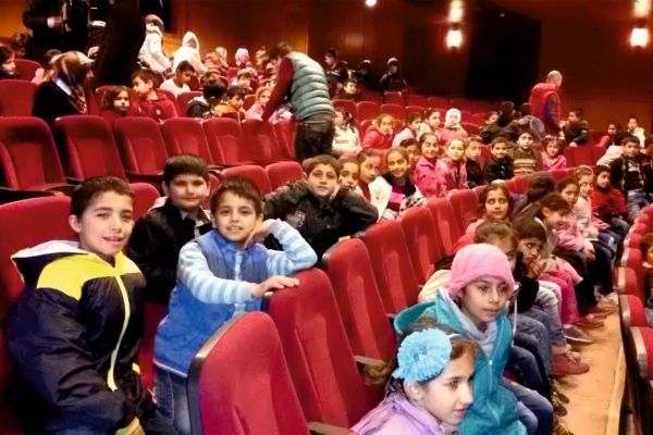 Öğrenciler Animasyon Filmi İzleyerek Eğlendi