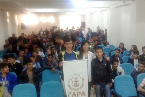 Öğrencilere ağız ve diş sağlığı konferansı