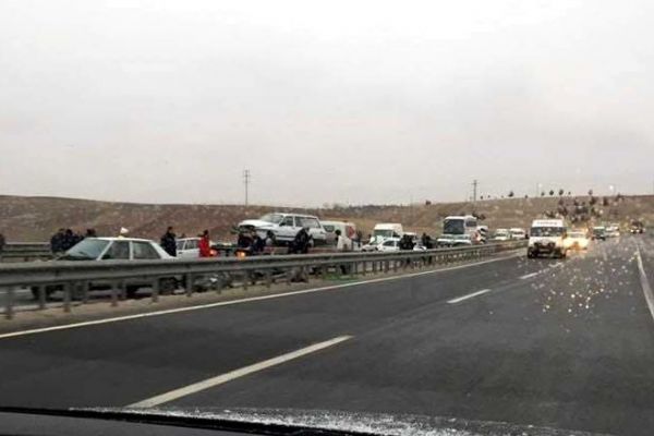 Ölüm Köprüsünde 7 Araç Birbirine Girdi