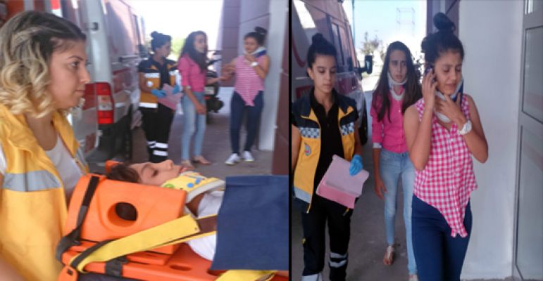 Otomobil Şarampole Yuvarlandı: 3 Yaralı