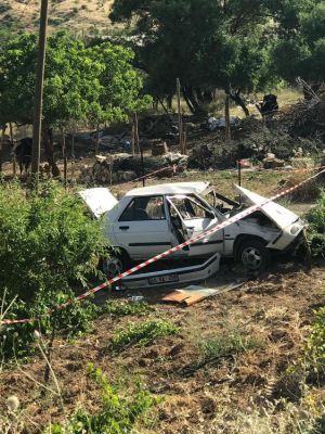 Otomobil takla attı: 3 Yaralı