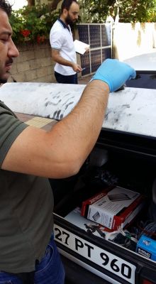 Otomobilden Müzik Seti Çalındı