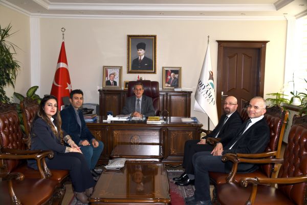Özel Park Hospital Hastanesi yönetimi Vali Kalkancı’yla bir araya geldi