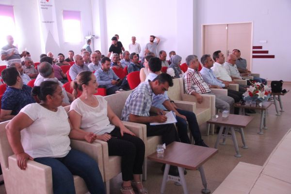 Pamuk üreticileri bilgilendirildi