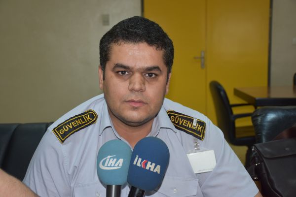 Para dolu çantayı bulan güvenlik görevlisi konuştu