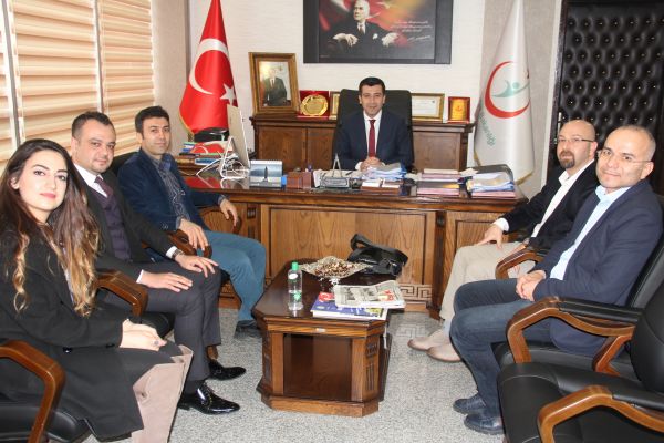 Park Hospital heyeti, Başhekim Doğan ile bir araya geldi