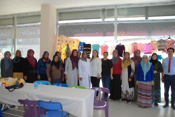 Pekmez’den Sincik halk eğitim kurslarına ziyaret