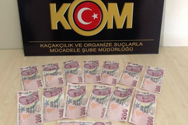 Piyasaya sahte para süren şahıs tutuklandı