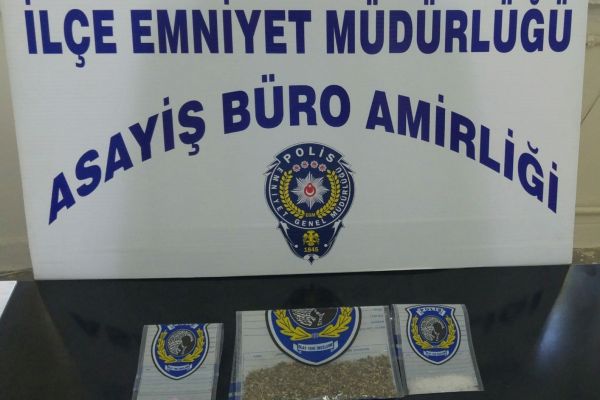 Polisin uyuşturucuyla mücadelesi sürüyor